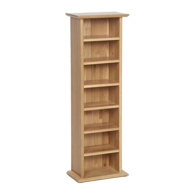 Nimbus CD Rack - Tall - Oak