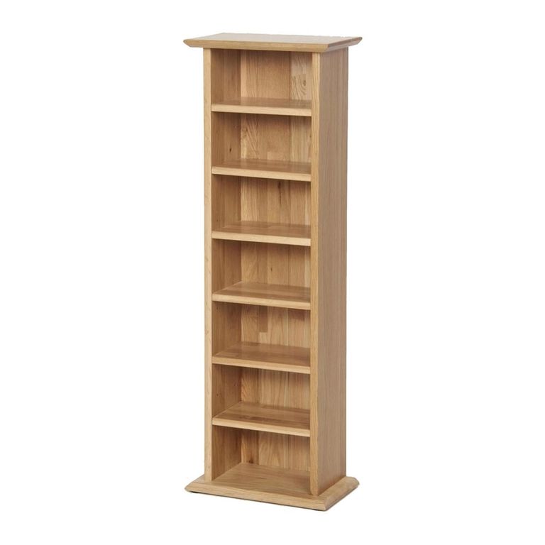 Nimbus CD Rack - Tall - Oak