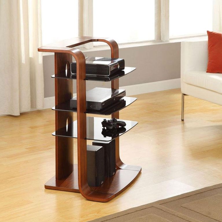 Curve Entertainment Unit - Walnut - JF204