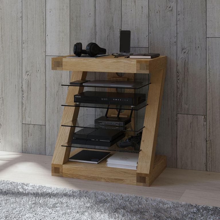 Z Designer Hifi Unit - Oak