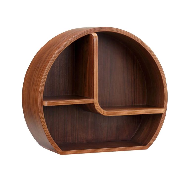 San Francisco Wall Shelf - Walnut - JF713