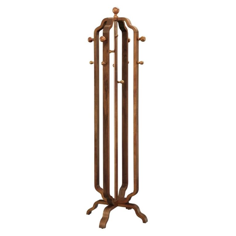 Curve Coat Stand - Walnut - JF505