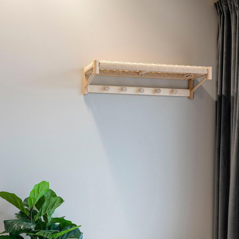 Abano Hat Shelf - Natural