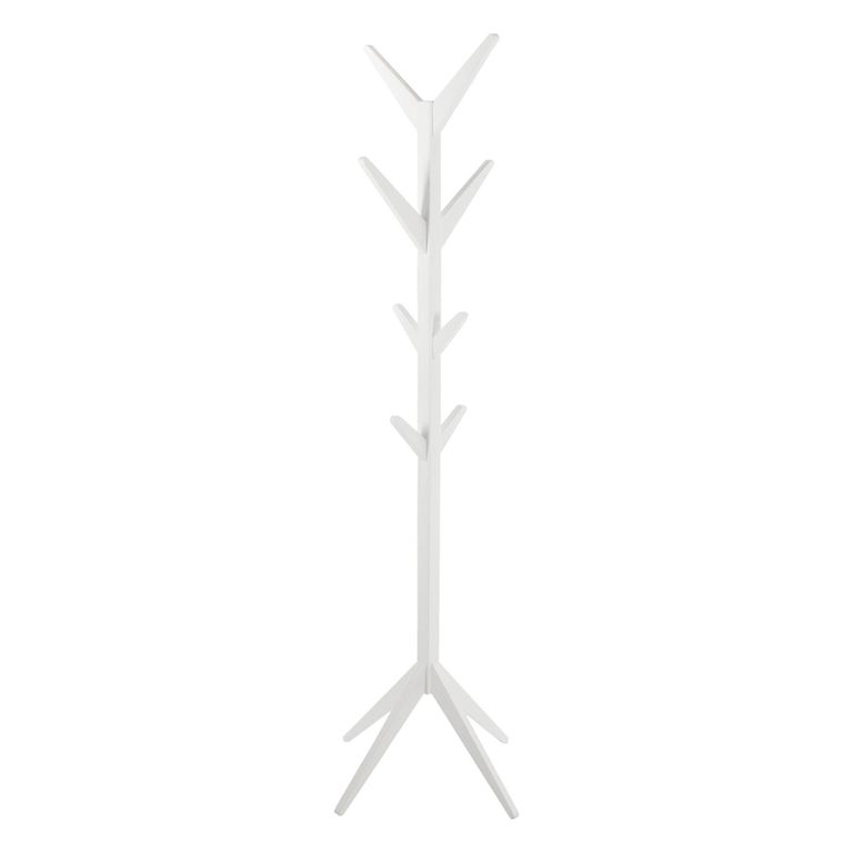 Ascot Coat Hanger - White