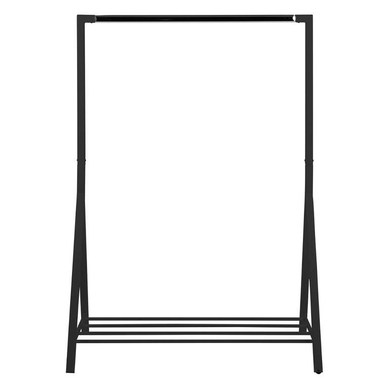 Brent Clothes Rack - Black Metal