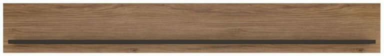 Brolo Walnut Wall Shelf - 167cm