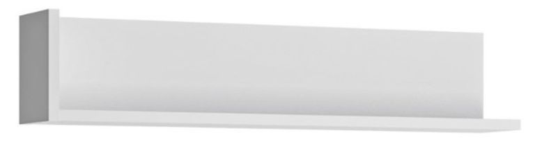 Lyon White Gloss Wall Shelf