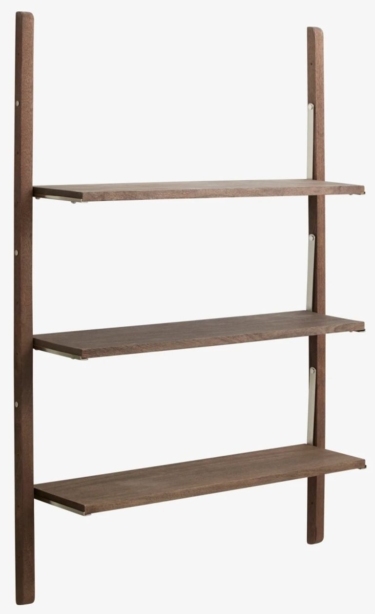 SINCA Mango Wood Shelf with 3 Shelves