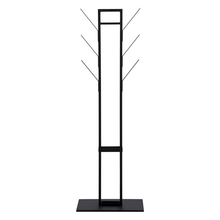 Vinson Coat Hanger - Large - Black Metal