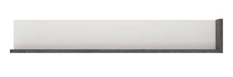 Zingaro Grey and White Wall Shelf