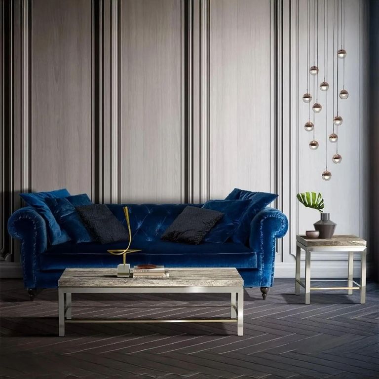 Stilo Occasional Table - Marble with Metal Base - Variation Available