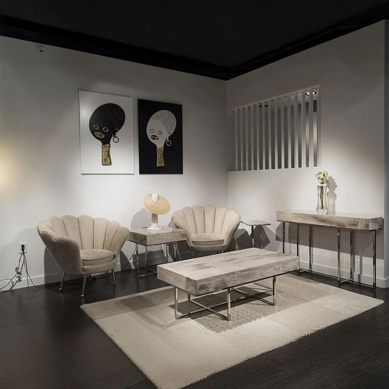 Gipsy Occasional Tables - Marble with Metal Base - Variation Available