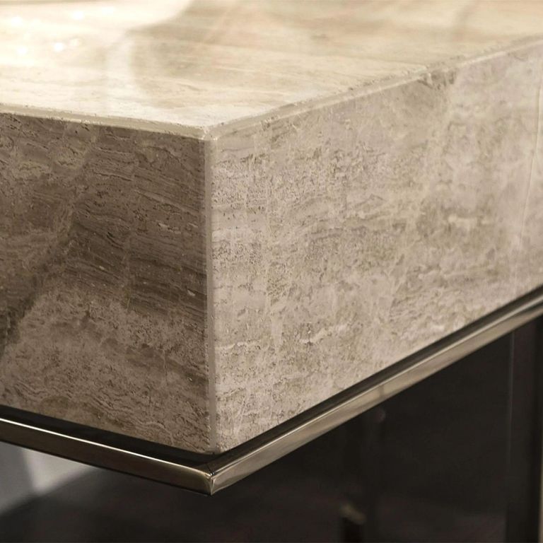 Gipsy Occasional Tables - Marble with Metal Base - Variation Available