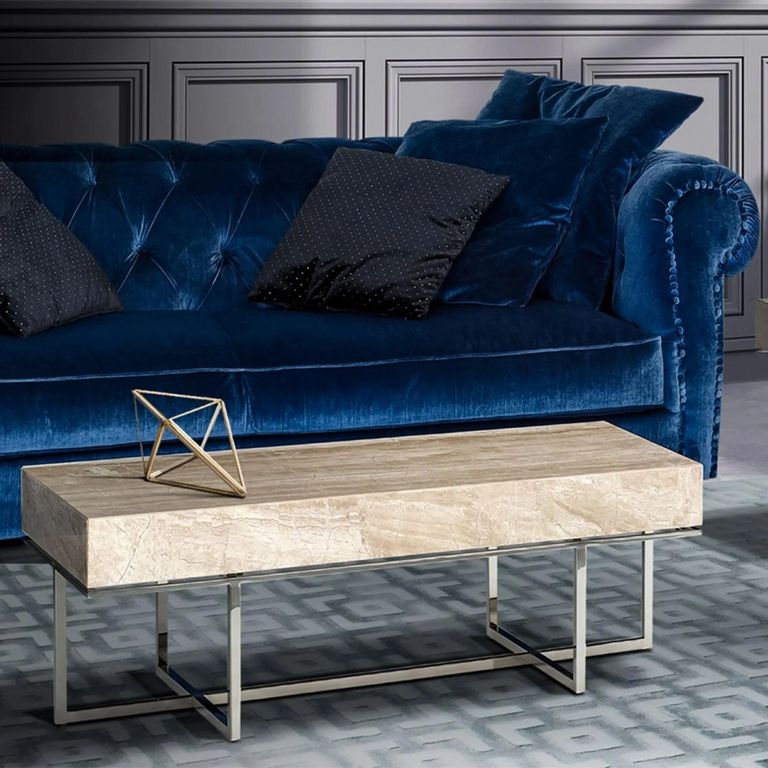 Gipsy Occasional Tables - Marble with Metal Base - Variation Available