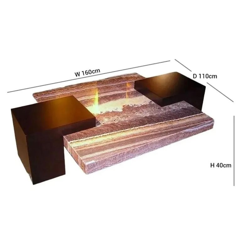Helen Coffee Table - 160cm - Large - Marble - Variation Available