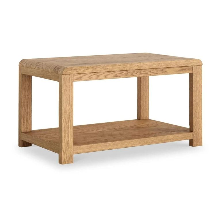 Thurlestone Curved Coffee Table - Oak