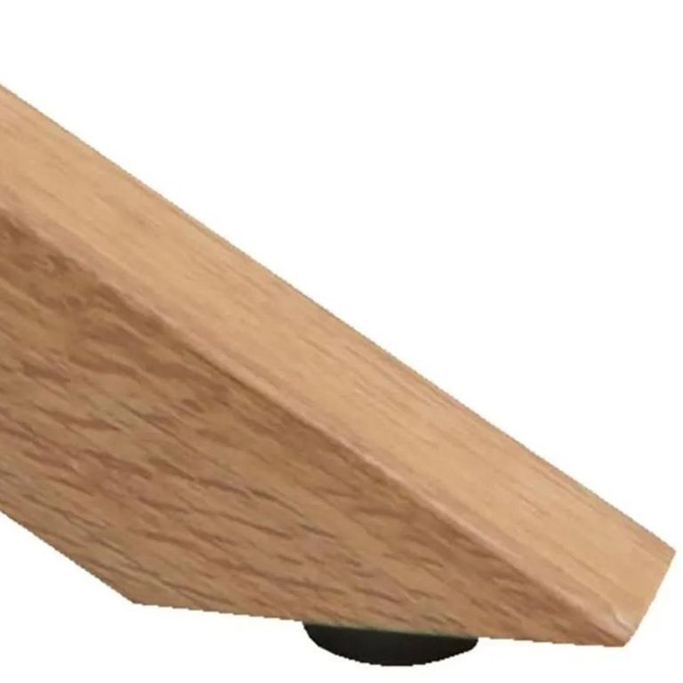 Heaven Round Dining Table - 4 Seater - Round - Glass and Oak - with Star Legs