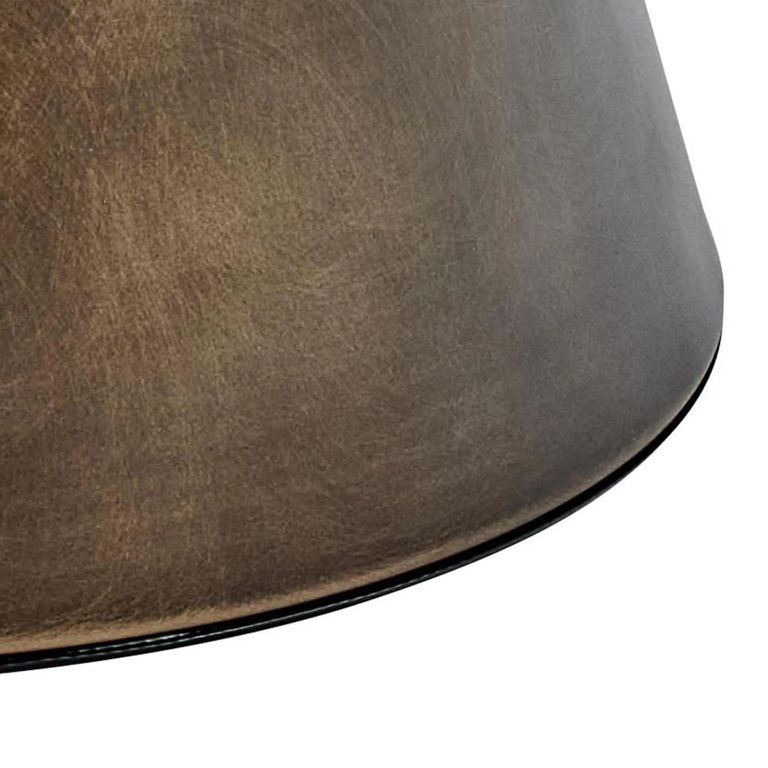 Dunsley Coffee Table - Round - Brown Glass