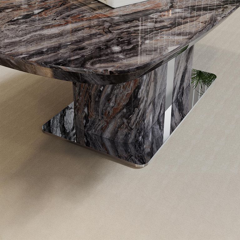 Saronno Grey Marble Coffee Table