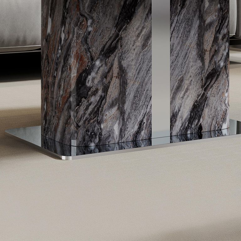 Saronno Grey Marble Coffee Table