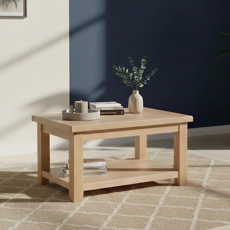 Wilmont Coffee Table - Standard - 90cm - Oak