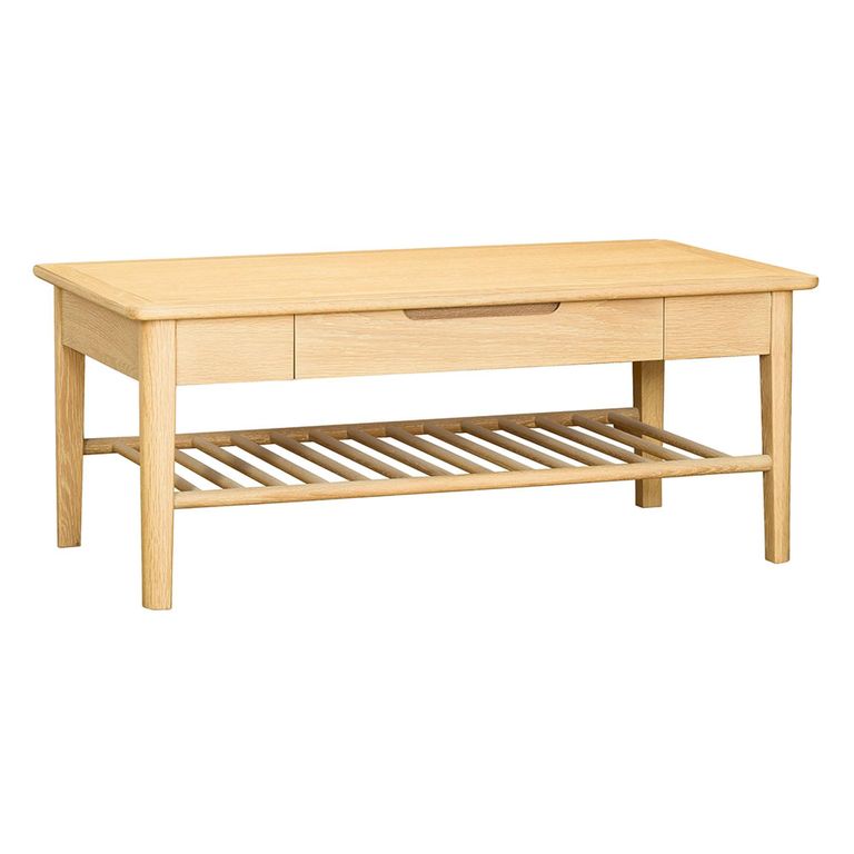 Twyford Coffee Table - 1 Drawer - Oak