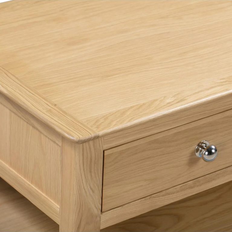 Cotswold Coffee Table - 2 Drawer - Oak