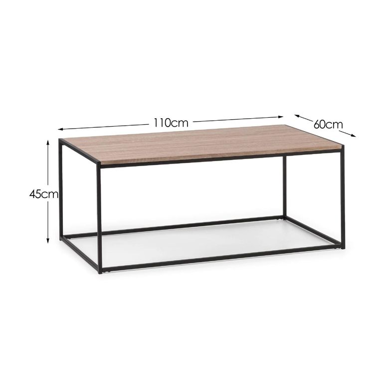 Tribeca Coffee Table - 110cm - Oak