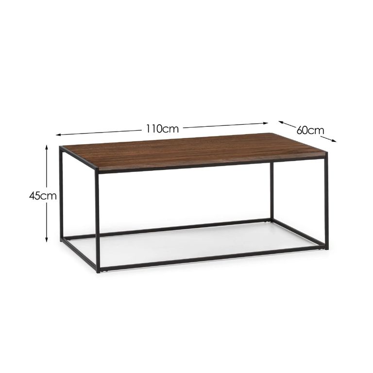 Tribeca Coffee Table - 110cm - Walnut