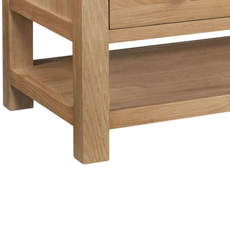 Appleby Coffee Table - 1 Drawer - Oak