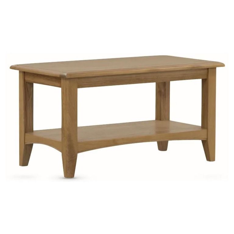 Kilkenny Coffee Table - with Shelf - Oak