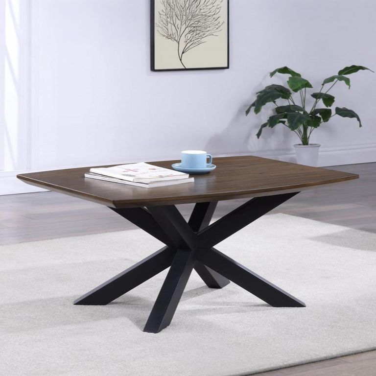 Nevada Coffee Table - Curved Top Wood