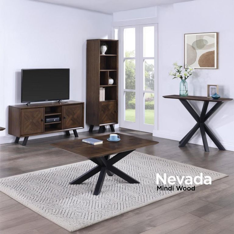 Nevada Coffee Table - Curved Top Wood