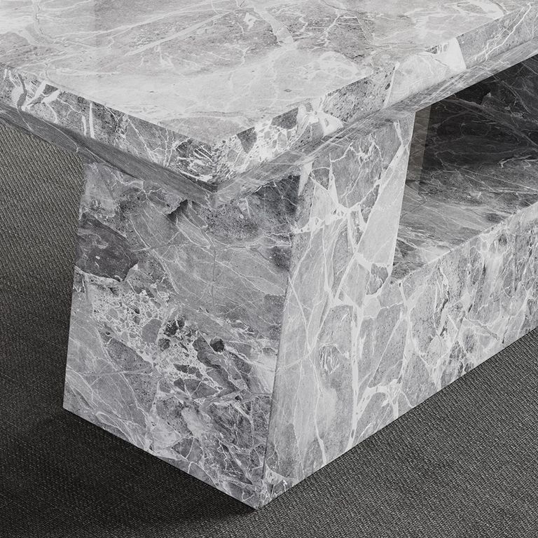 Milan Grey Marble Coffee Table