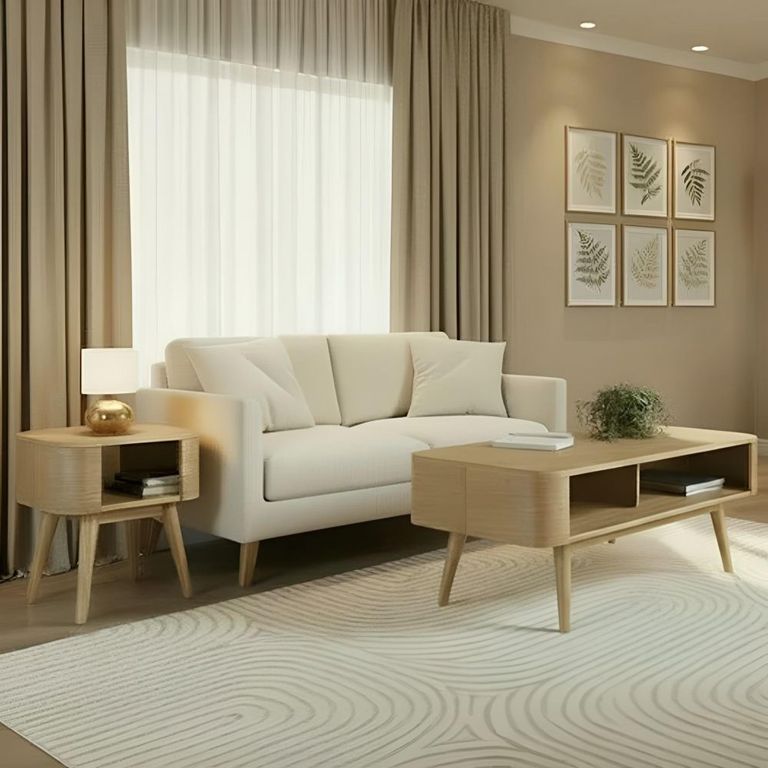 Oslo Coffee Table - Oak - JF811