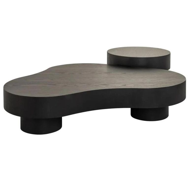 Clearance - Bogor Coffee Tables - Set of 2 - Dark Wood - A478