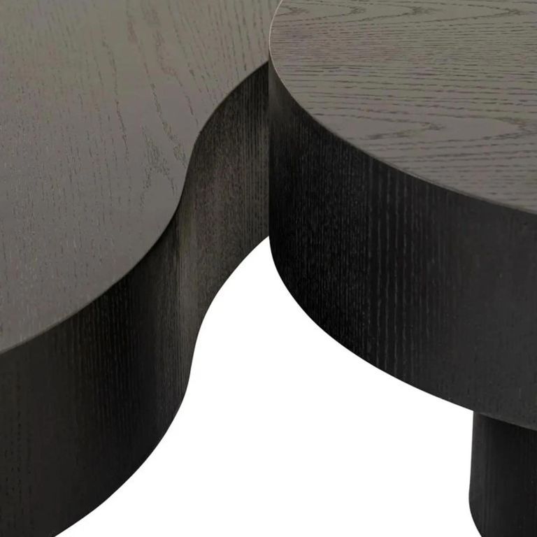 Clearance - Bogor Coffee Tables - Set of 2 - Dark Wood - A478