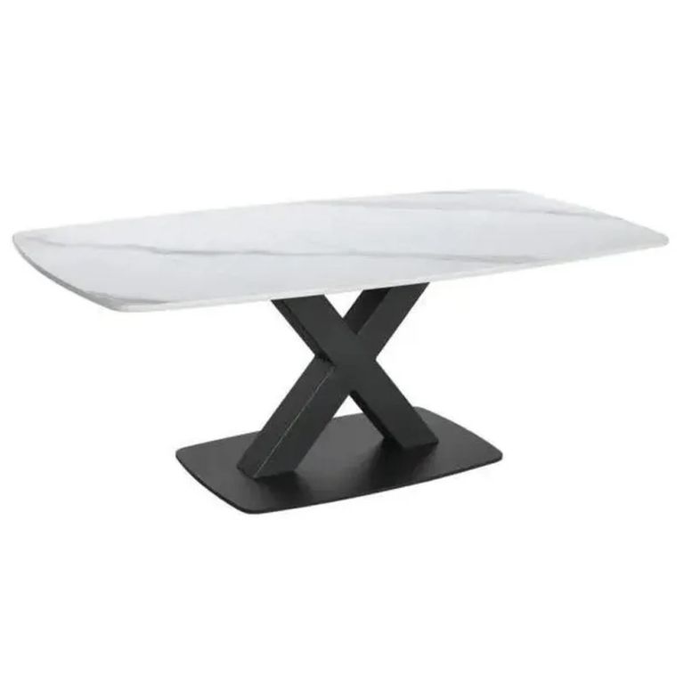 Clearance - Vernal Coffee Table - White Sintered Stone - FSS16880