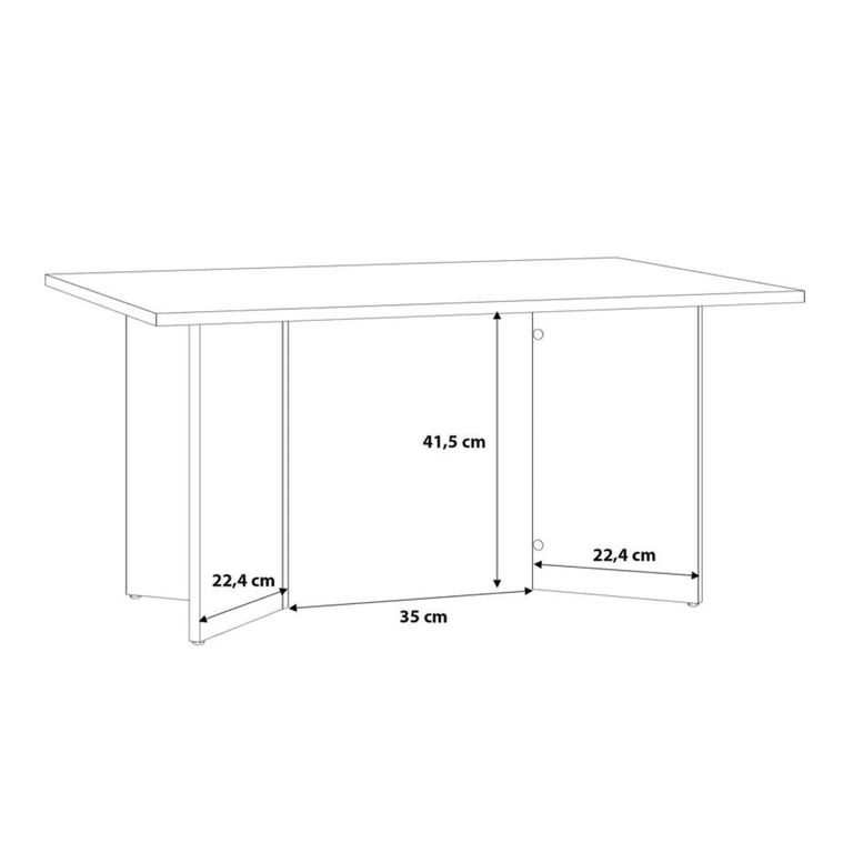 Karon Coffee Table - Oak