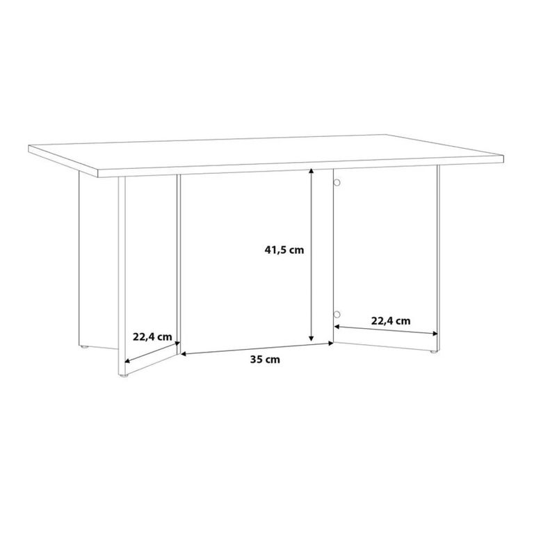 Karon Coffee Table - Oak