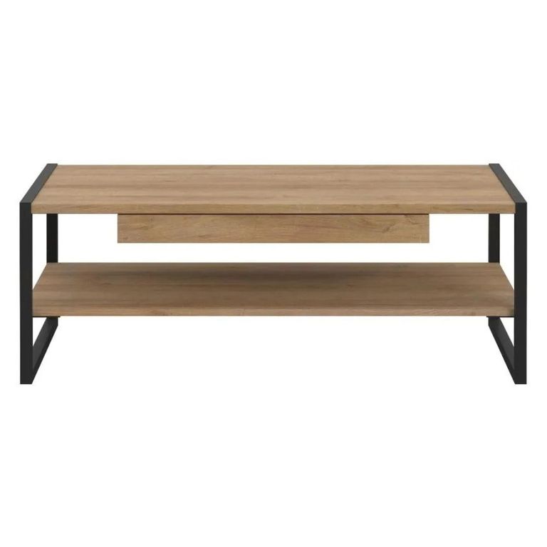 High Rock Coffee Table - 1 Drawer - Oak