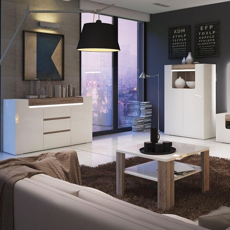 Toronto Coffee Table - White Gloss