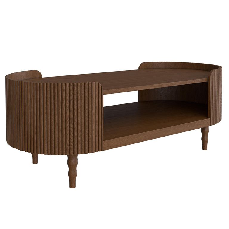 Williamson Coffee Table - Oval - Mid Gloss Lacquered