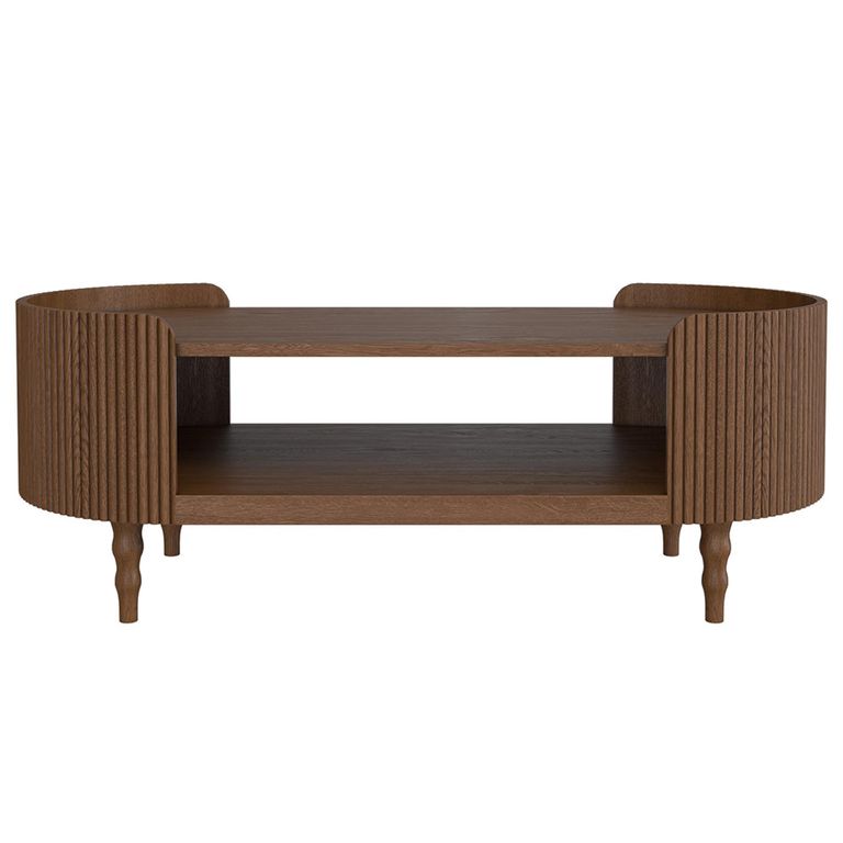 Williamson Coffee Table - Oval - Mid Gloss Lacquered
