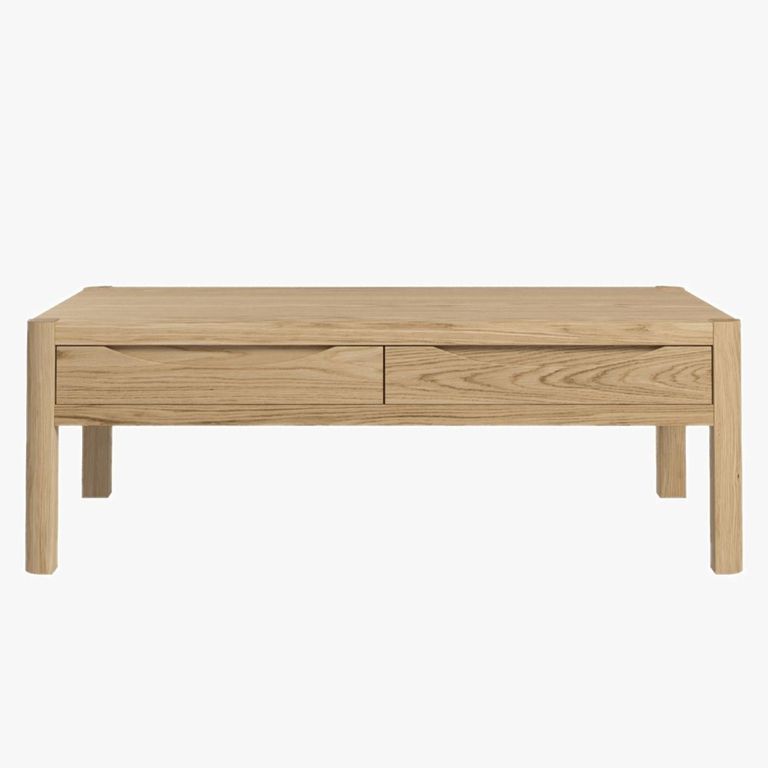 Stockholm Coffee Table - 2 Drawer - Oak