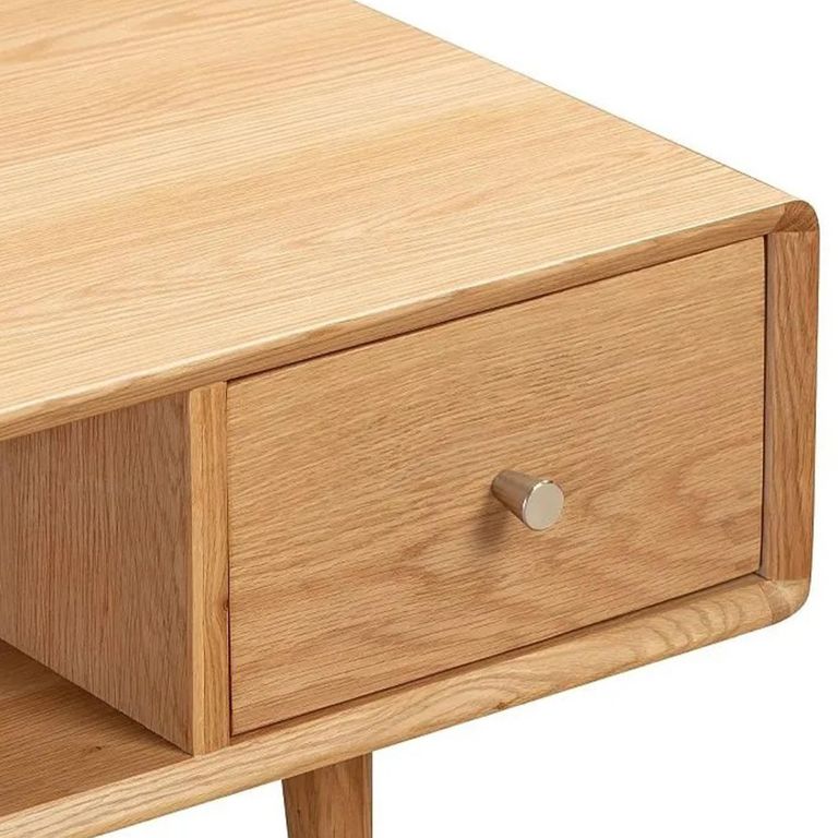 Jenson Oak Coffee Table - 2 Drawer