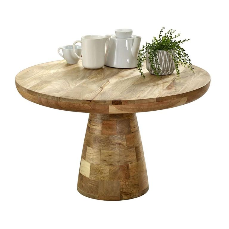 Surrey Coffee Table - Round - Solid Mango Wood