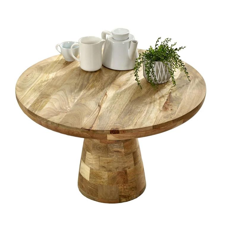 Surrey Coffee Table - Round - Solid Mango Wood