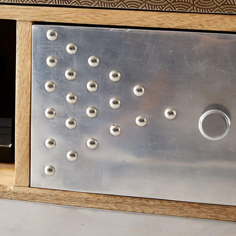 Sorio Coffee Table - 2 Drawer - Reclaimed Wood