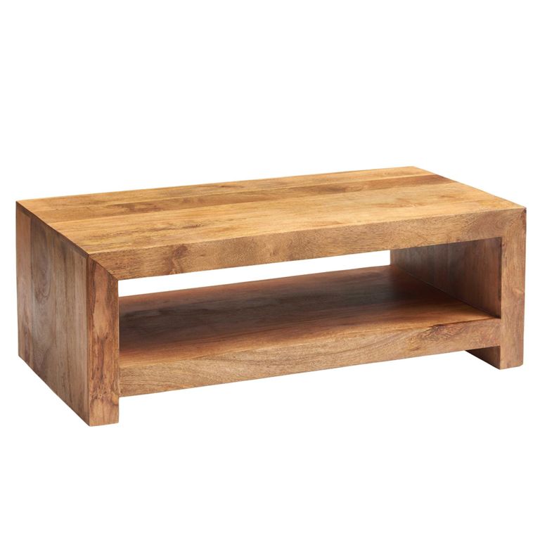Dakota Coffee Table - 110cm - Light Mango Wood